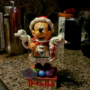 Jim Shore Christmas Minnie Mouse Figurine